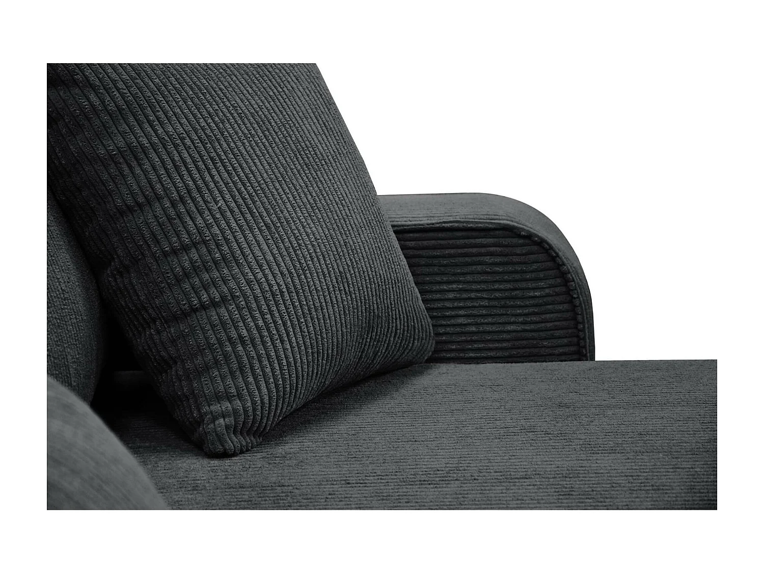 Canapé-lit CELLULAIRE Primo L gris foncé