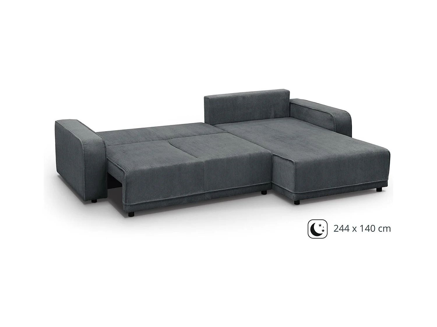 ECKSCHLAFSOFA Primo L grau