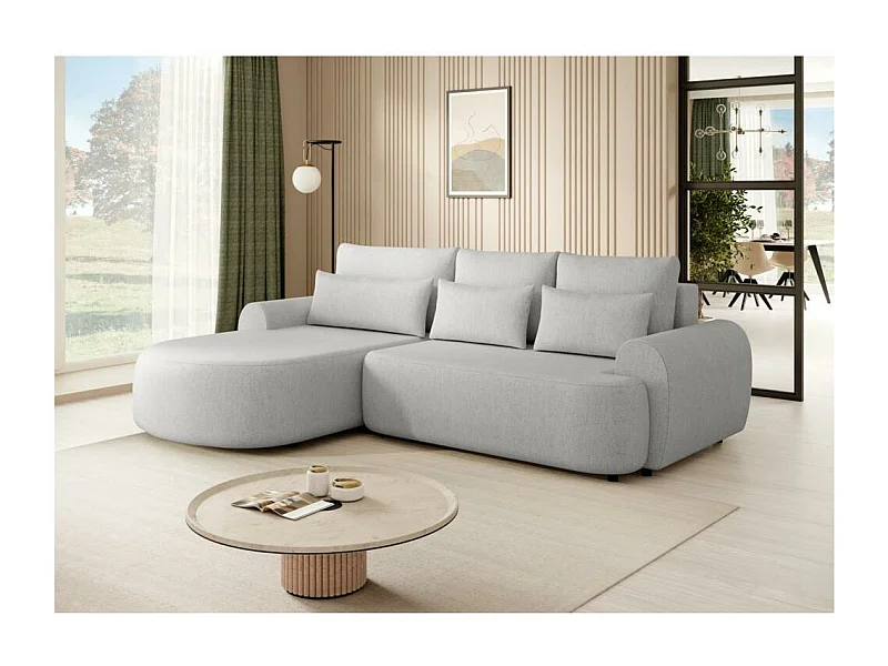 ECKSCHLAFSOFA Olivio  L Grau