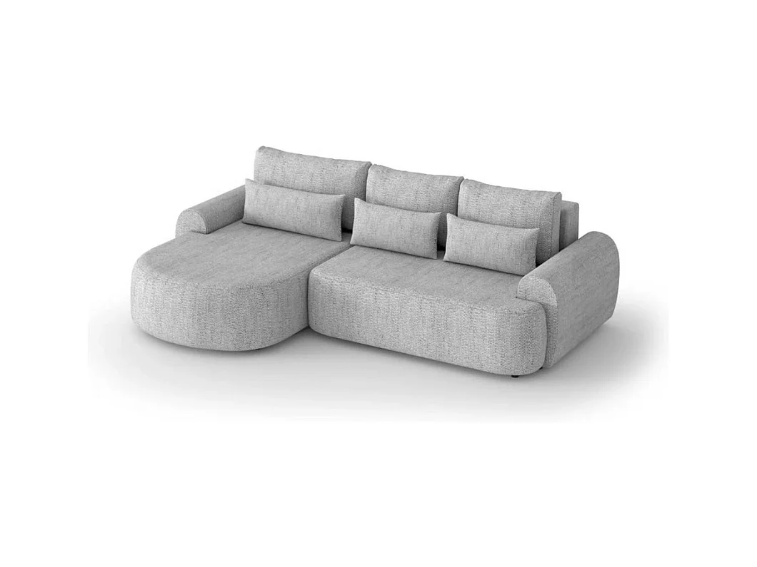 HOEKBANK Olivio L Grijs