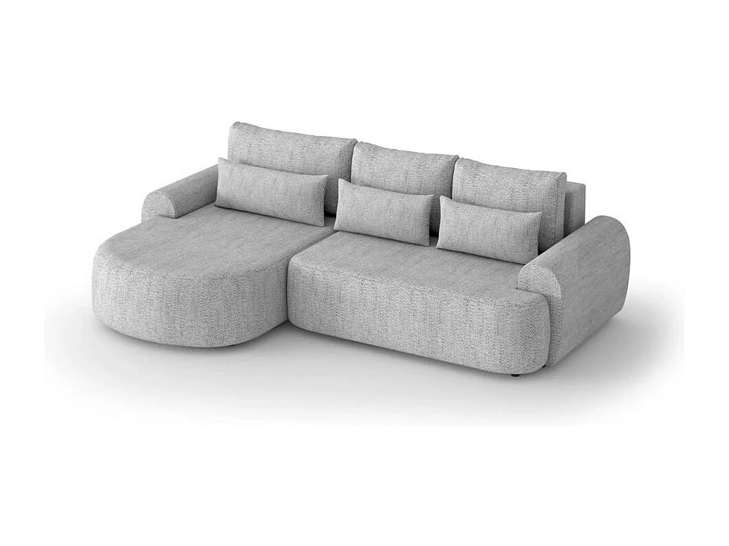 HOEKBANK Olivio L Grijs