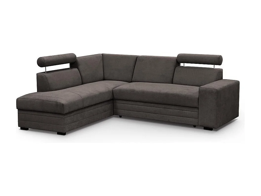 ECKSCHLAFSOFA Roma braun links
