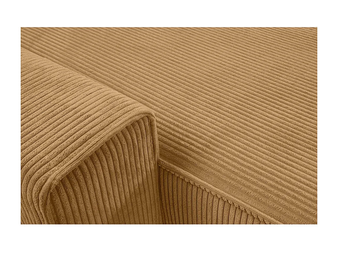 CANAPE Hektor U avec fonction sommeil jaune