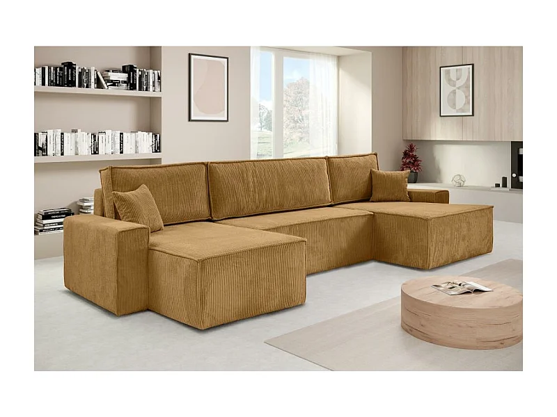 WOONLANDSCHAP Hektor U met slaapfunctie geel