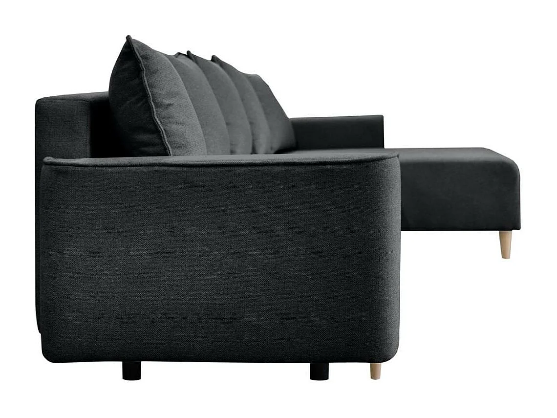 HOEKBANK Willow zwart