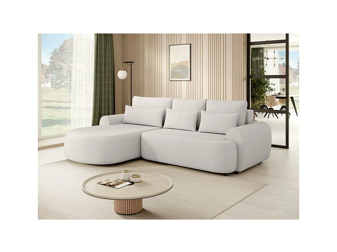 ECKSCHLAFSOFA Olivio L Beige