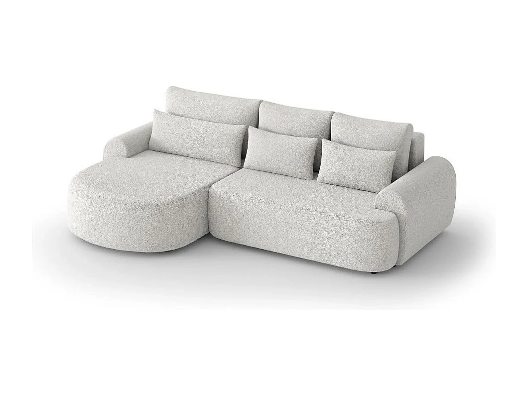 ECKSCHLAFSOFA Olivio L Beige