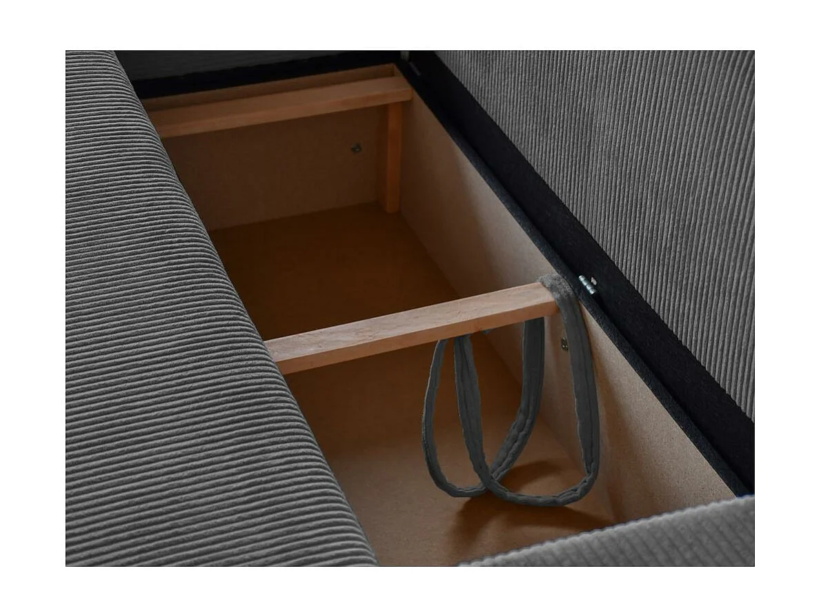 CANAPE AVEC FONCTION LIT Hektor gris