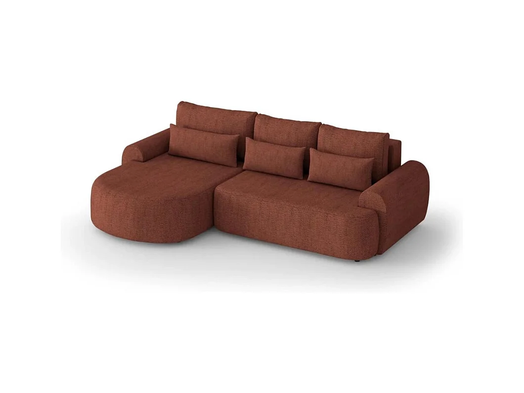 ECKSCHLAFSOFA Olivio  L Rot