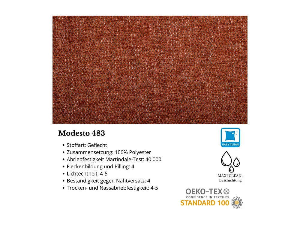 ECKSCHLAFSOFA Olivio  L Rot