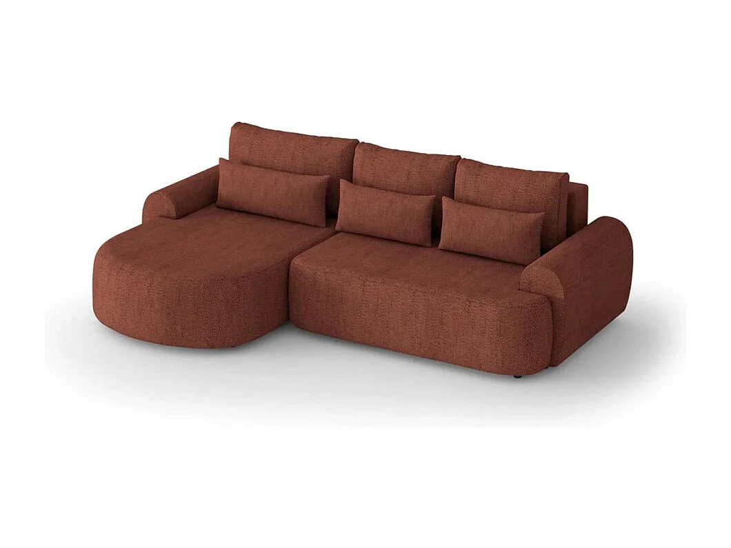 ECKSCHLAFSOFA Olivio  L Rot