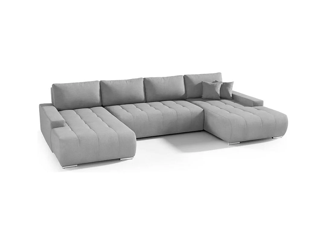 WOHNLANDSCHAFT Draco U hellgrau