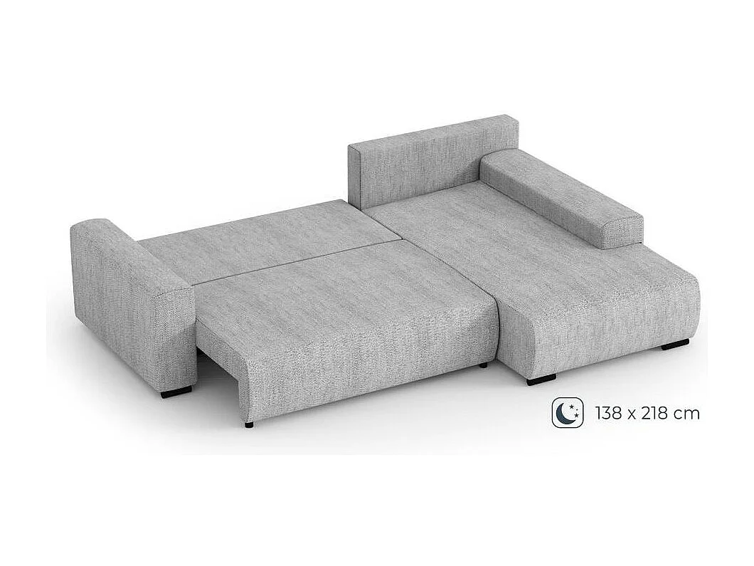 Hoekslaapbank Benny donkerrood links