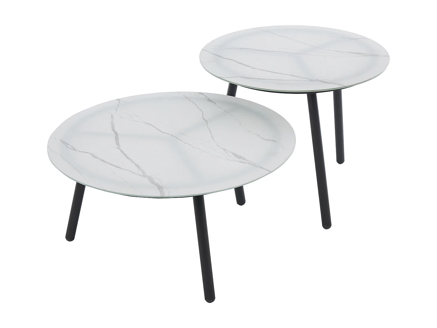 Conjunto de móveis de jardim, sofá de canto para 5 lugares: sofá angular, 1 cadeira de braços e 2 mesas de centro, exterior, aço galvanizado, cor cinza