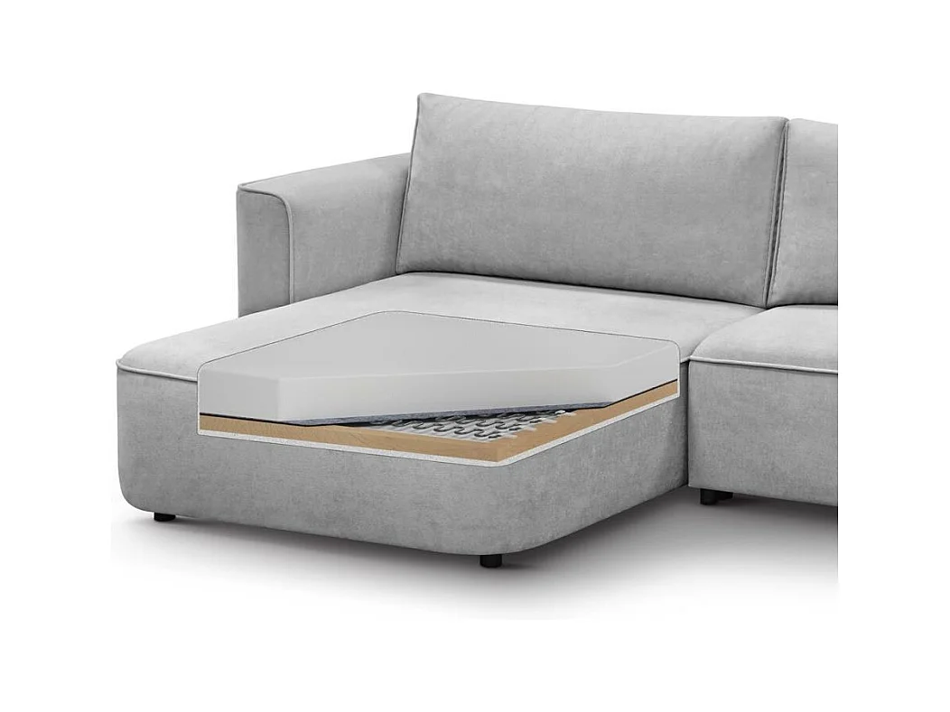 ECKSCHLAFSOFA Carlos cappuccino