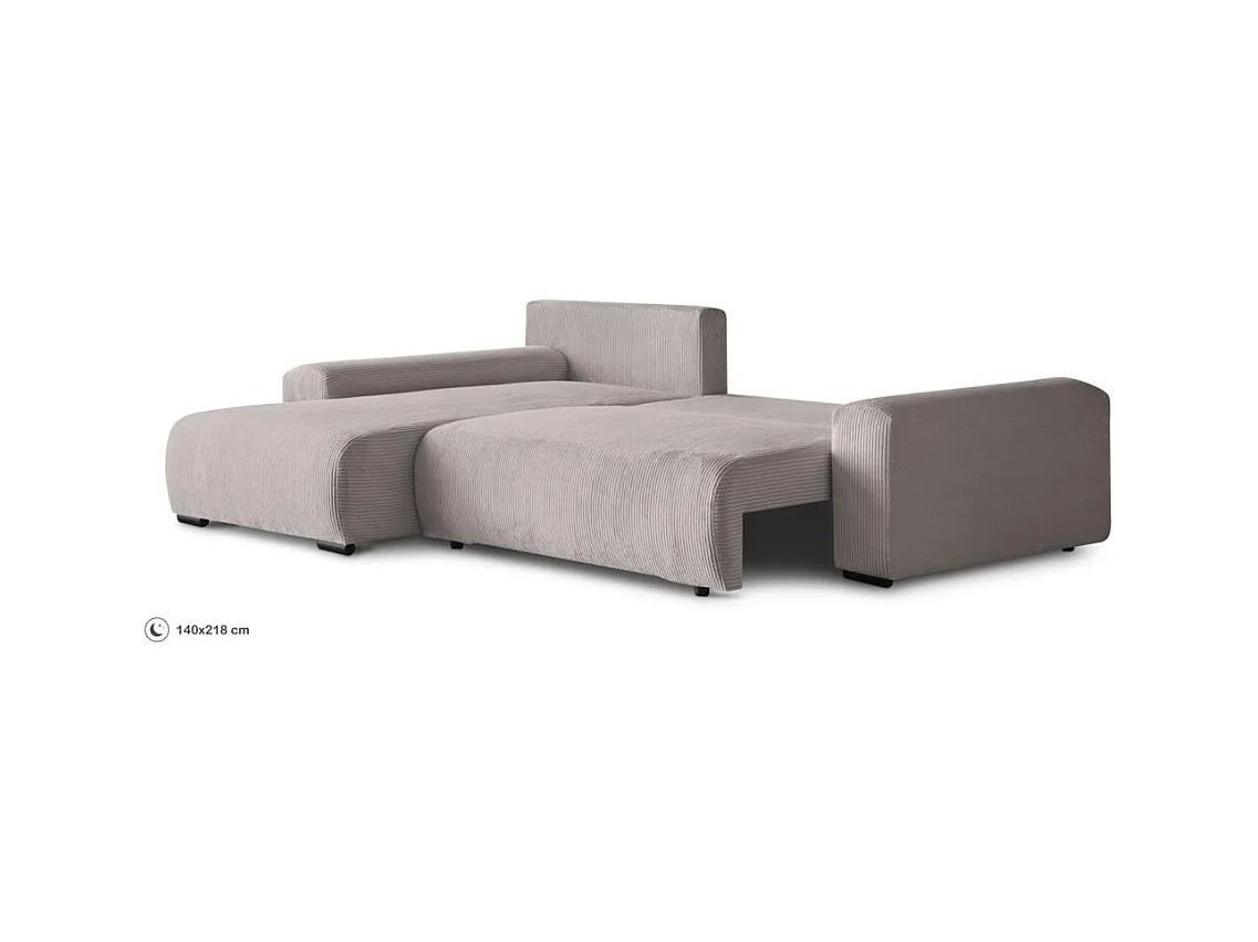 ECKSCHLAFSOFA Benny gelb rechts