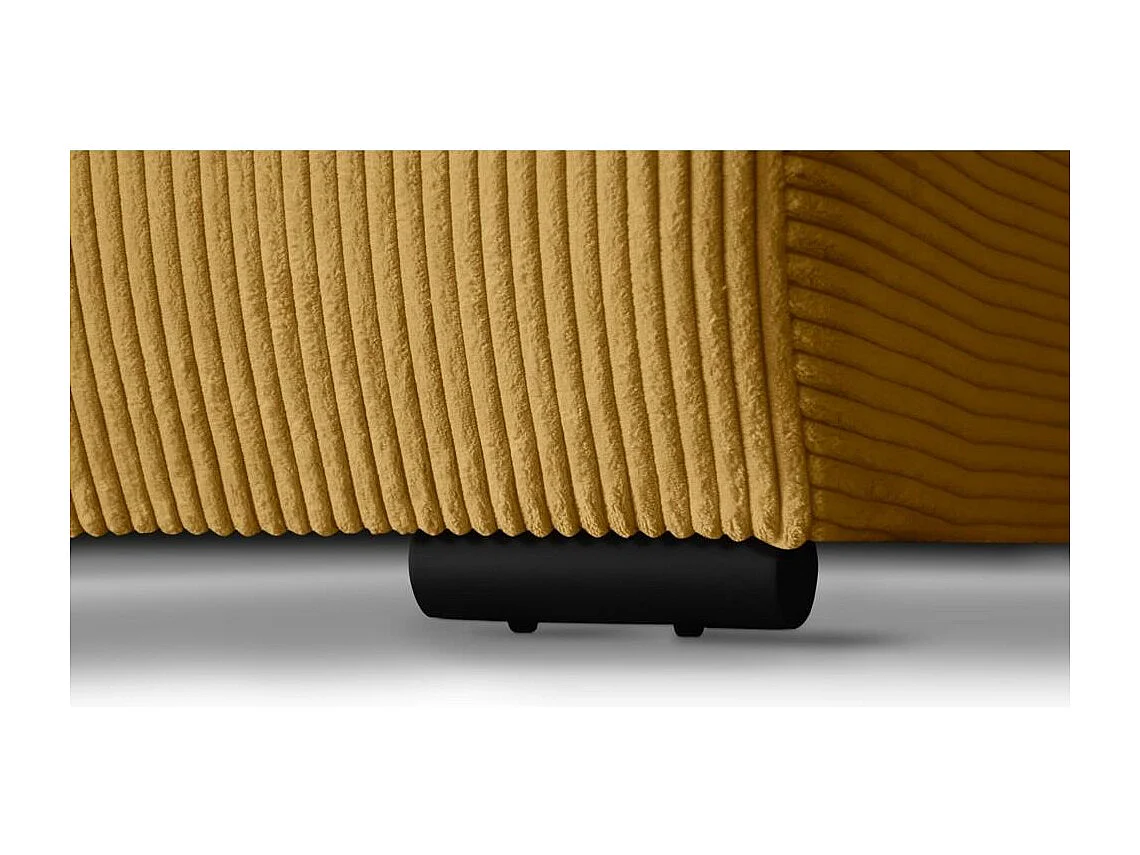 Hoekslaapbank Benny geel rechts