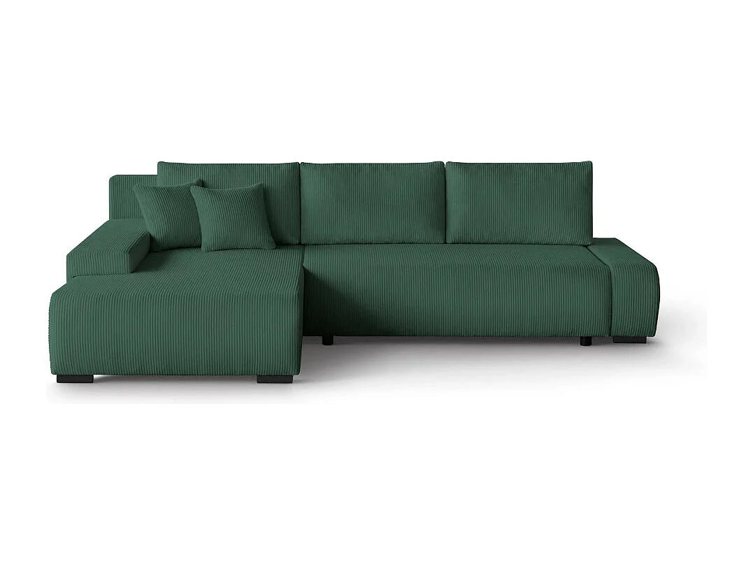 ECKSCHLAFSOFA Draco L Grün