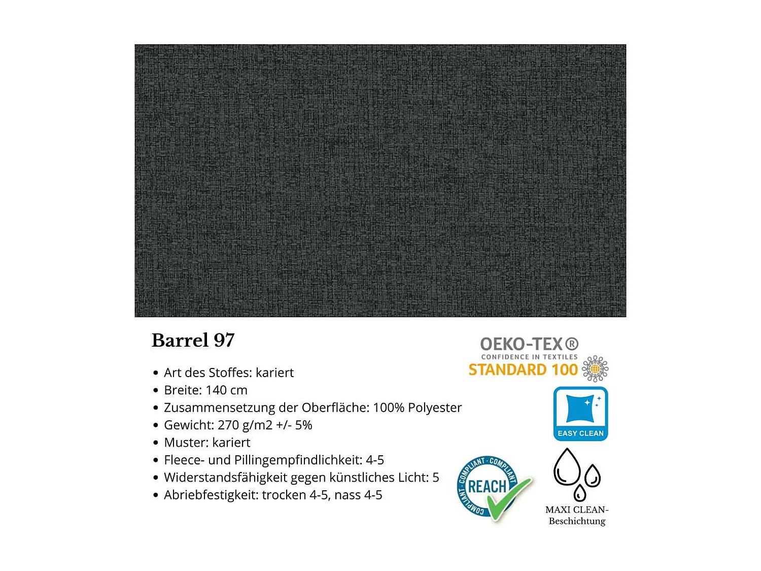 Canapé-lit Draco L Graphite