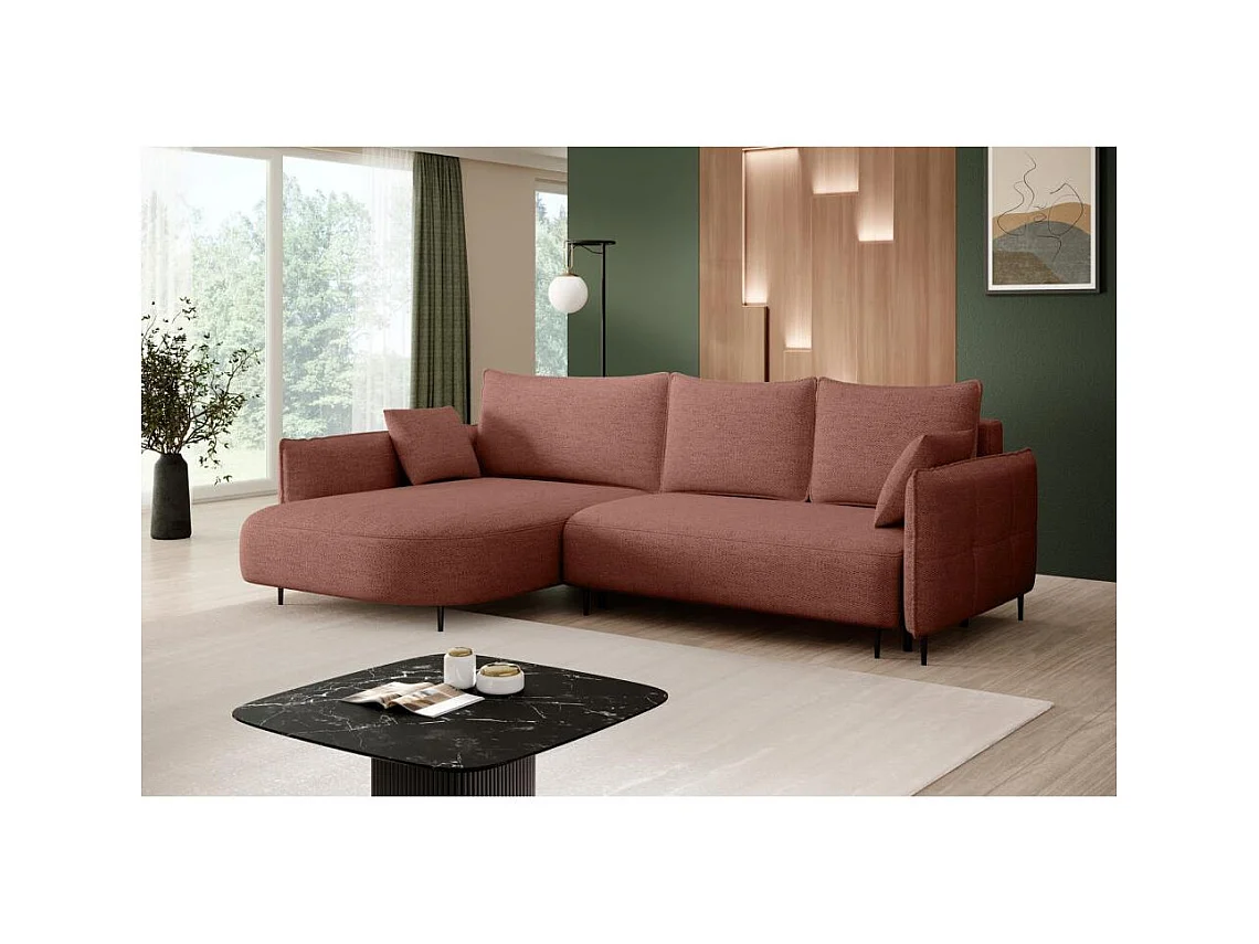 CANAPE COLLECTIF Sycylia gauche rouge