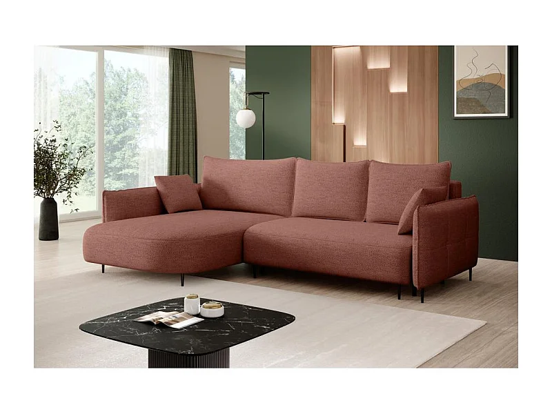 CANAPE COLLECTIF Sycylia gauche rouge