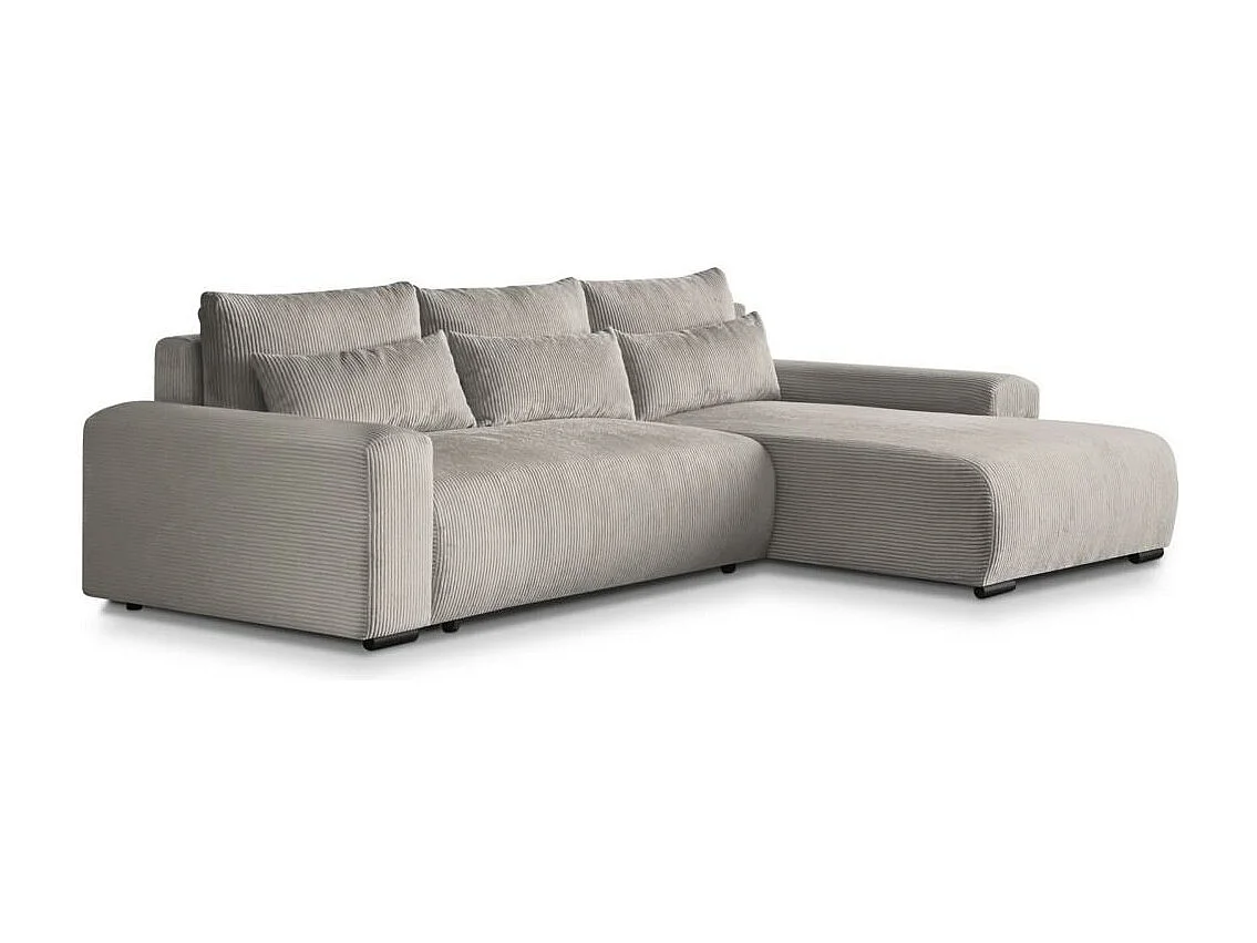 Hoekslaapbank Benny cappuccino rechts