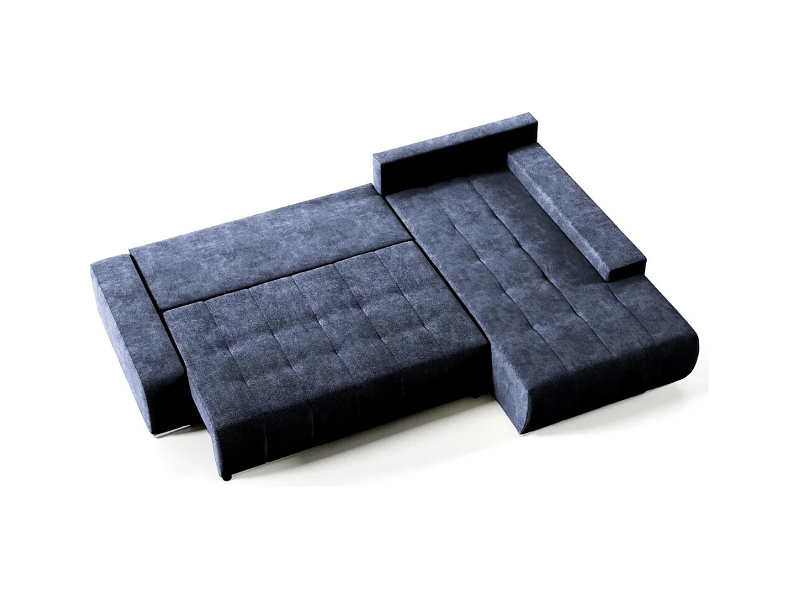 ECKSCHLAFSOFA Draco L Dunkelblau