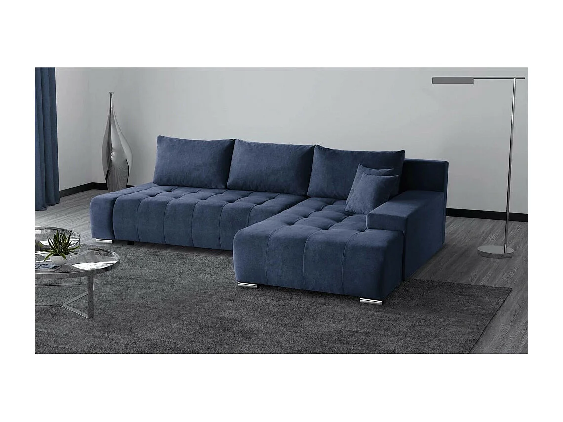 HOEKBANK Draco L Donkerblauw