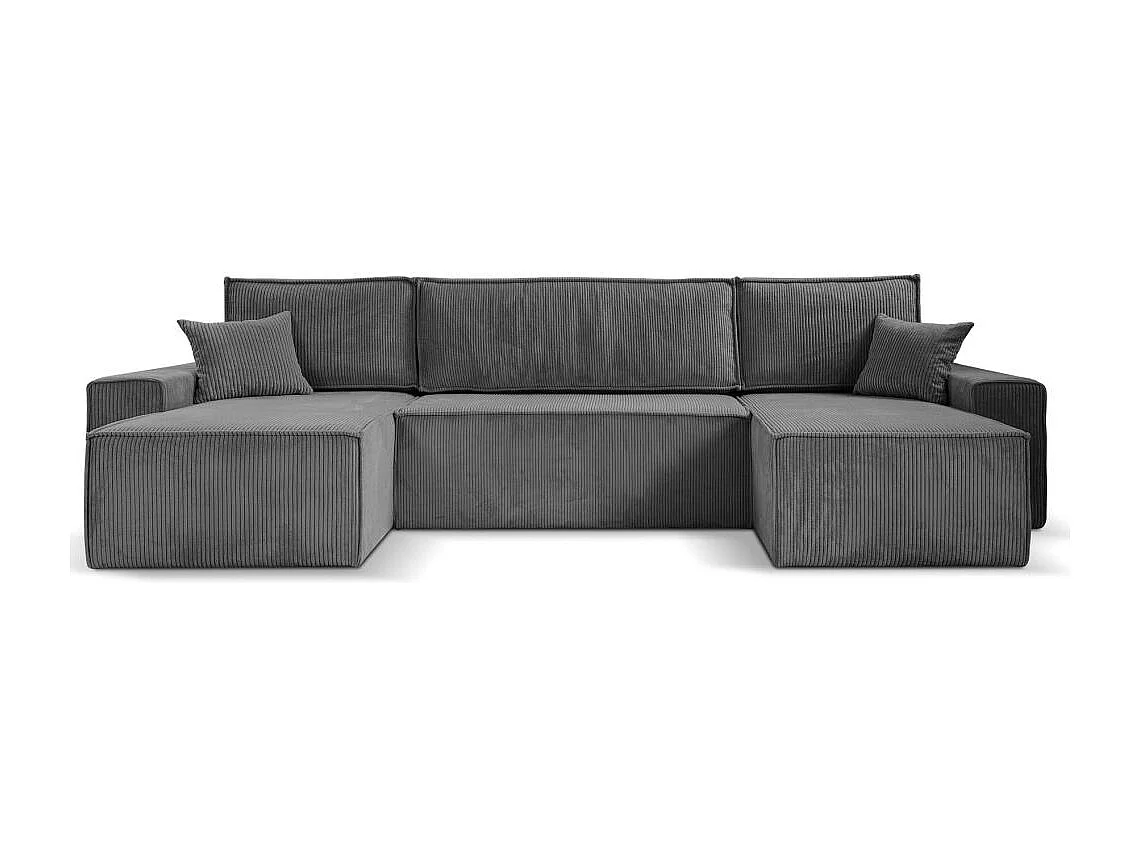 WOONLANDSCHAP Hektor U met slaapfunctie grijs