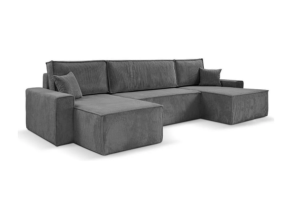 WOONLANDSCHAP Hektor U met slaapfunctie grijs