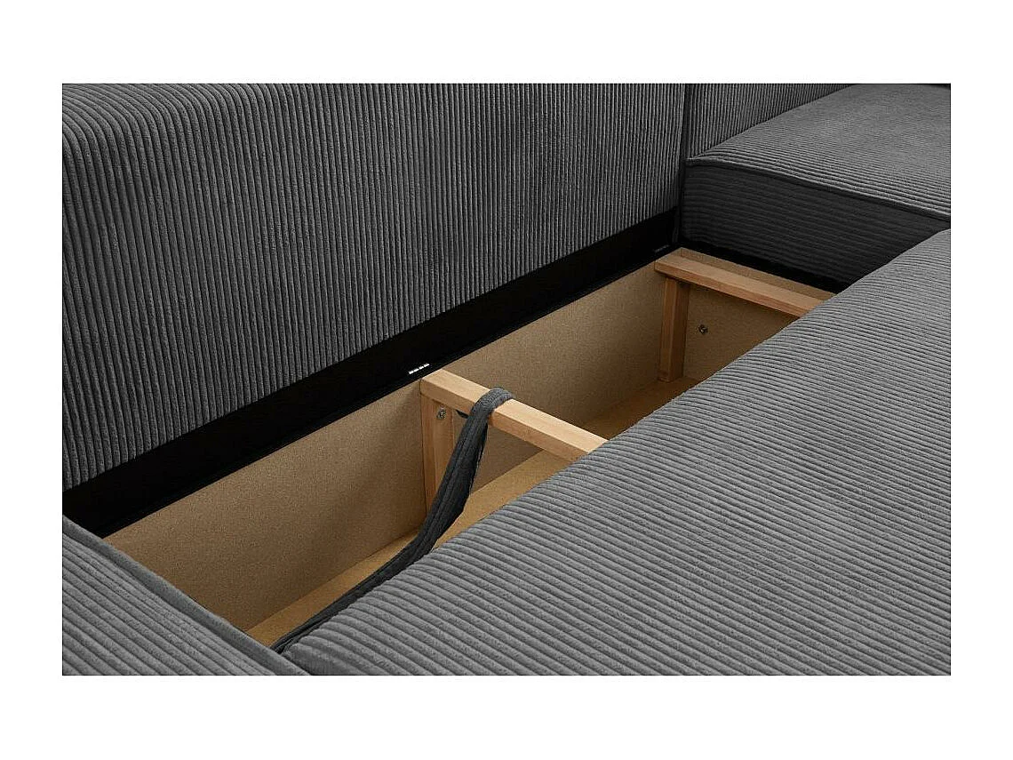 WOONLANDSCHAP Hektor U met slaapfunctie grijs