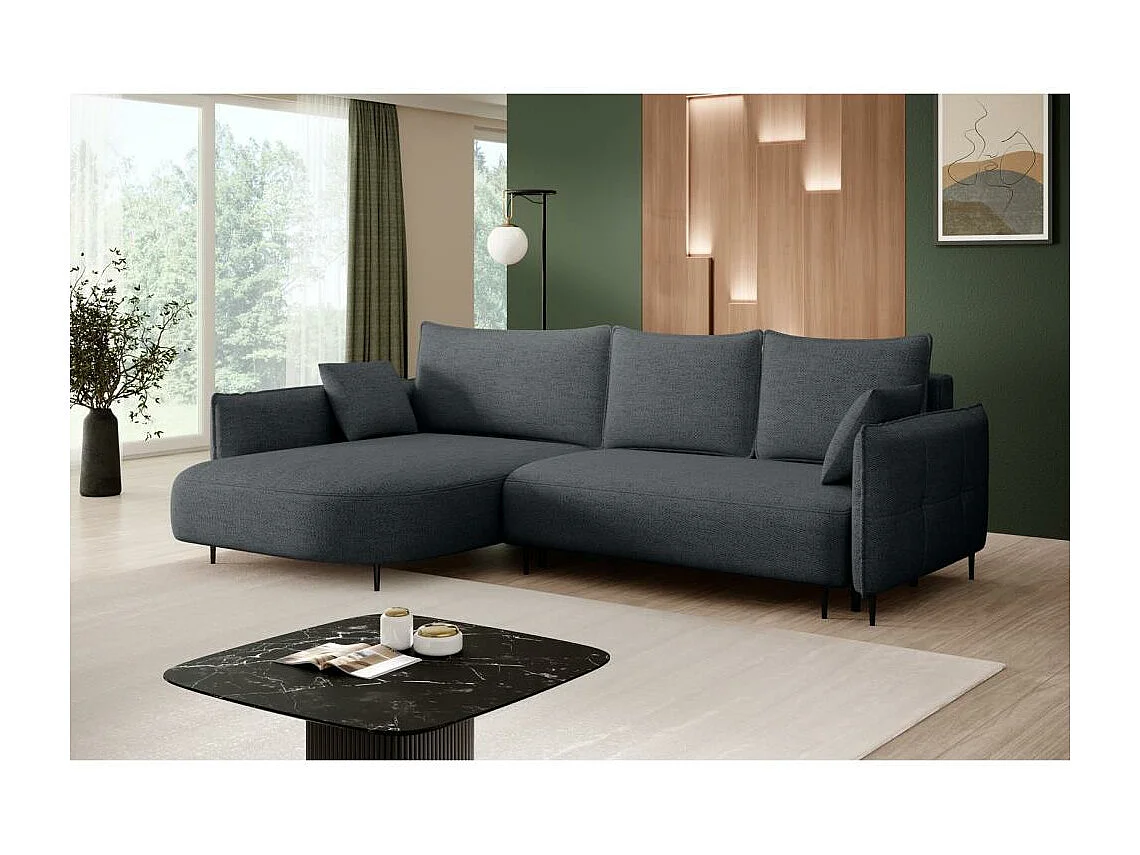 CANAPE COLLECTIF Sycylia gauche gris foncé