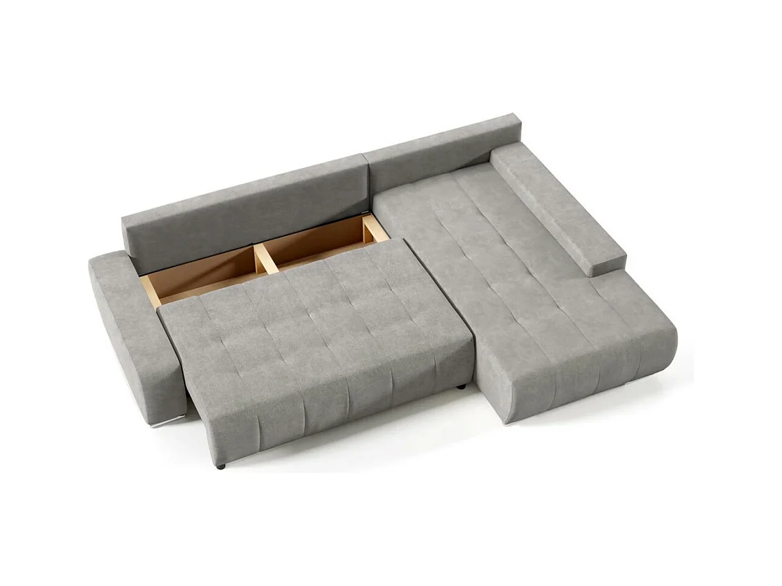 Canapé-lit ECKSCHLAFSOFA Draco L Beige