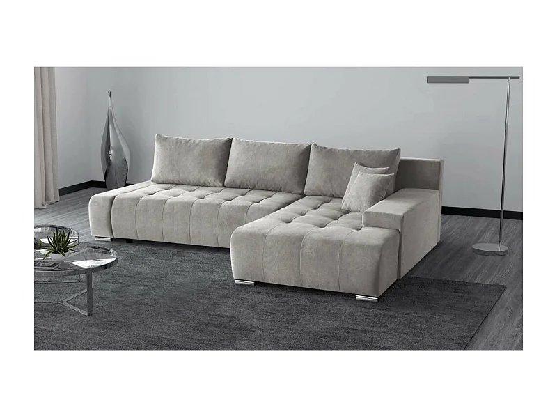 Canapé-lit ECKSCHLAFSOFA Draco L Beige