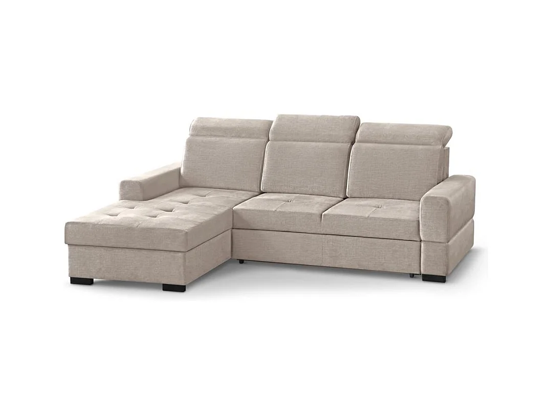ECKSCHLAFSOFA Alex Mini beige links