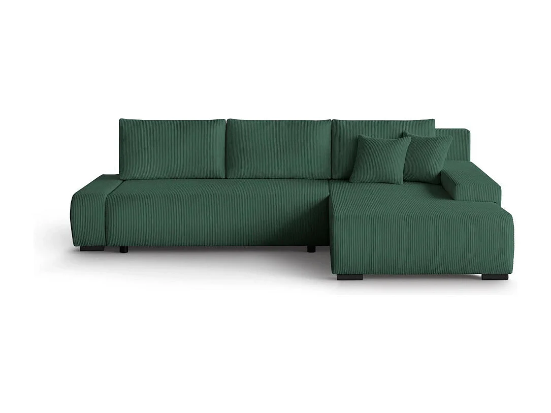 ECKSCHLAFSOFA Draco L Grün