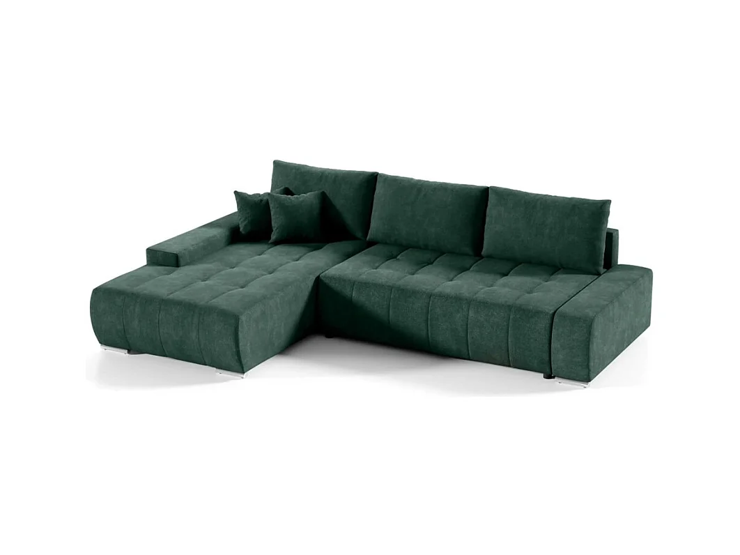 ECKSCHLAFSOFA Draco L Grün