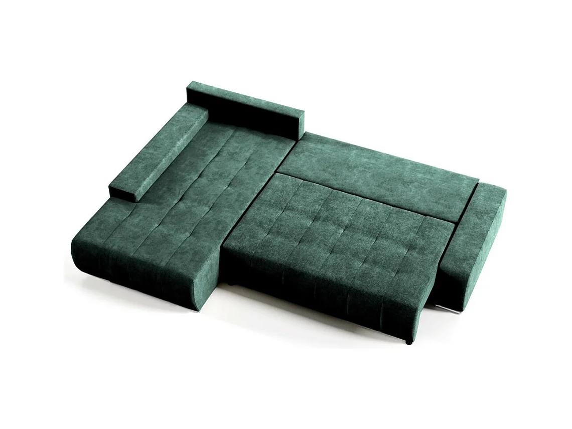 ECKSCHLAFSOFA Draco L Grün