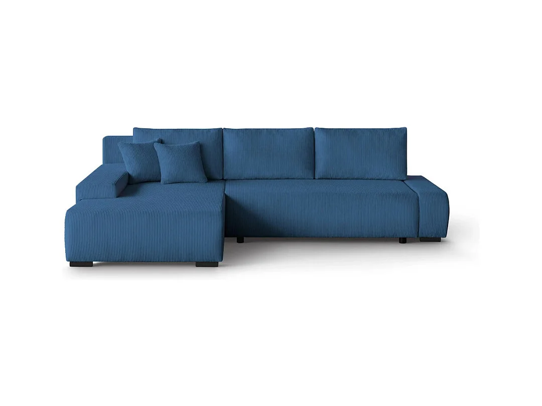 ECKSCHLAFSOFA Draco L Marineblau