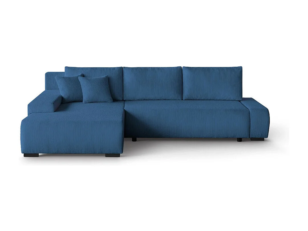 ECKSCHLAFSOFA Draco L Marineblau
