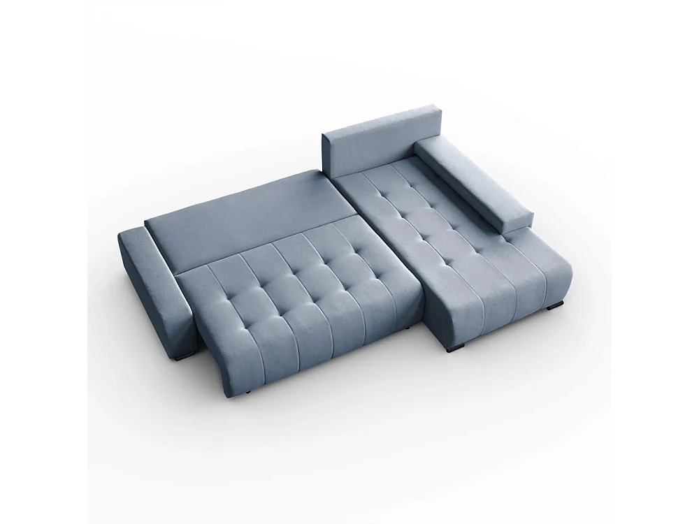 ECKSCHLAFSOFA Draco L Grau