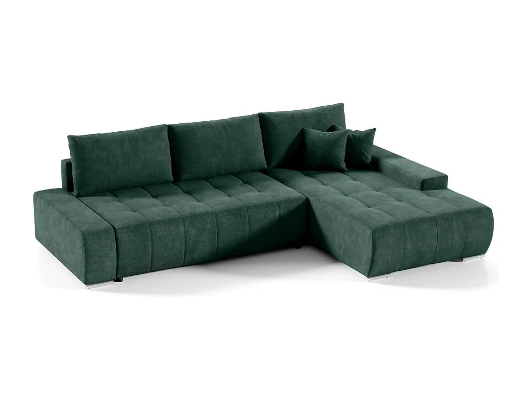 ECKSCHLAFSOFA Draco L Grün
