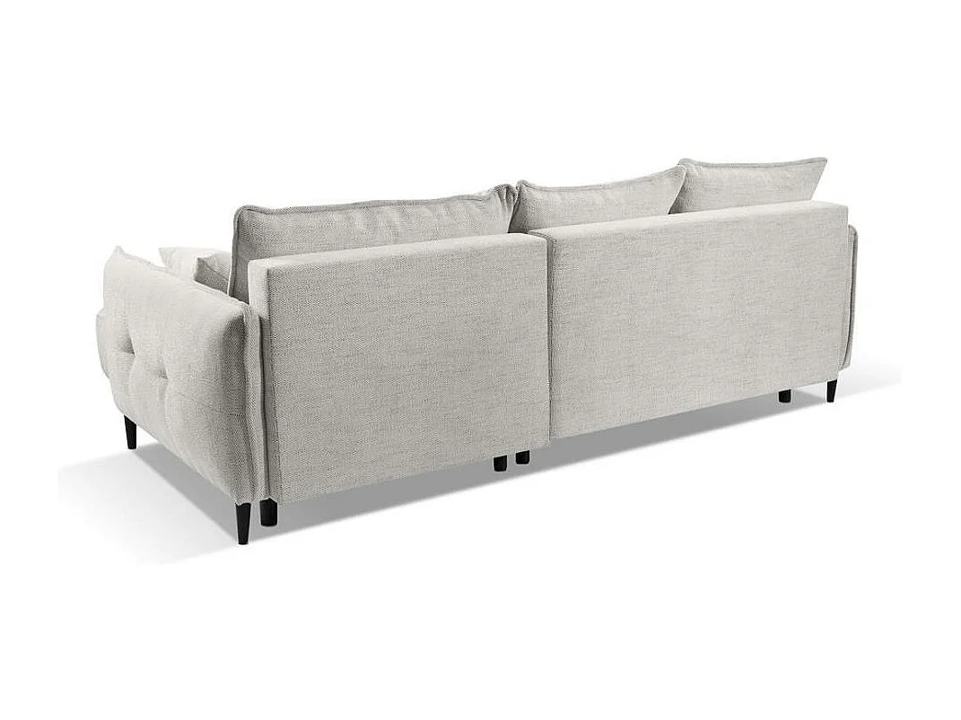 Hoekslaapbank Sycylia rechts beige