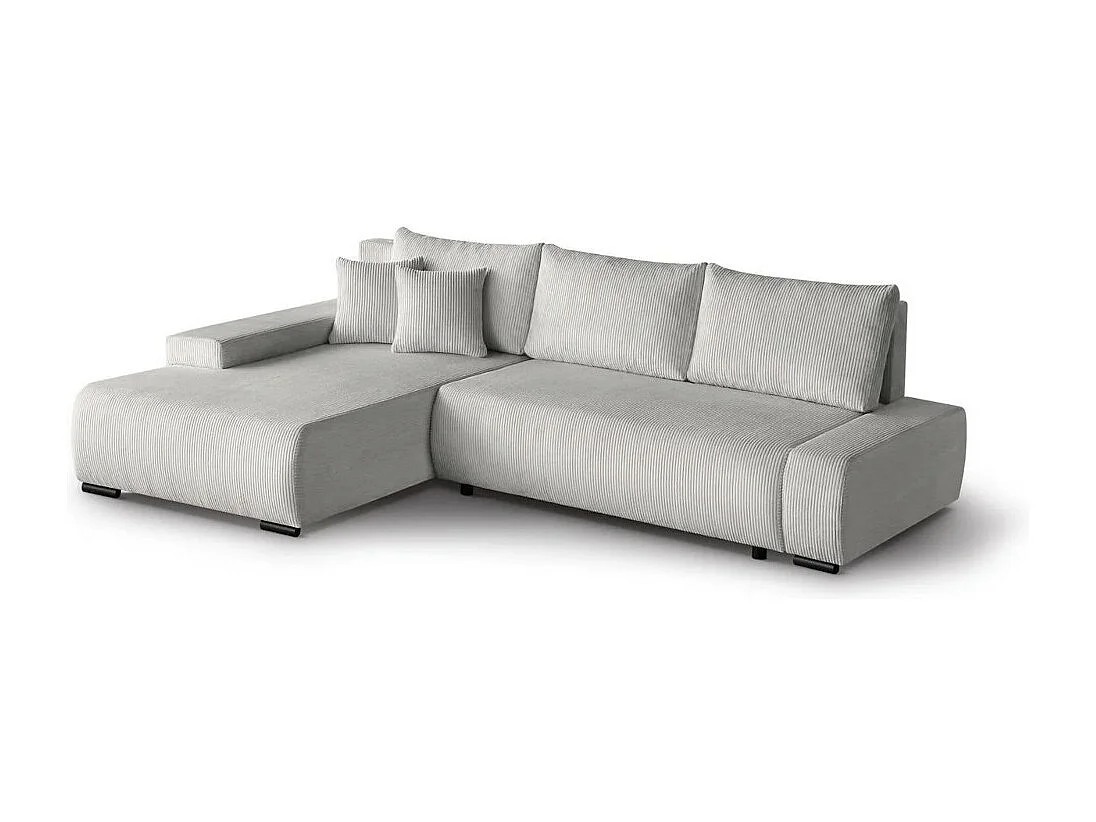 Canapé-lit ECKSCHLAFSOFA Draco L Beige