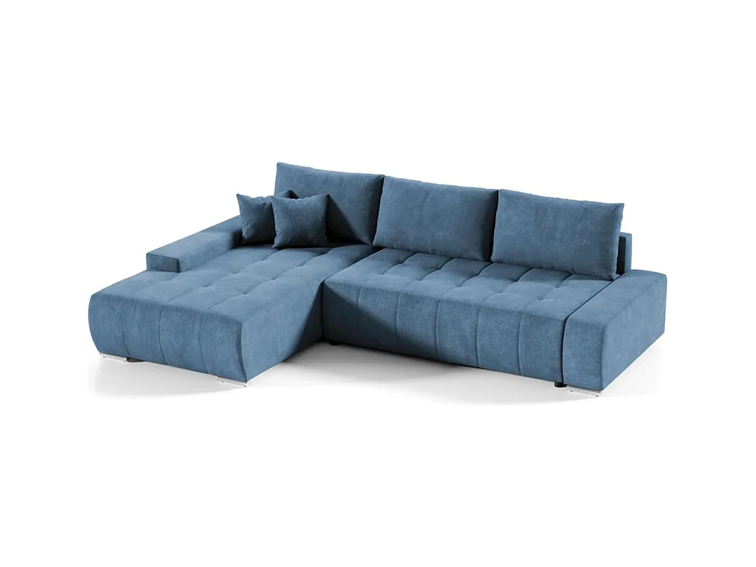 ECKSCHLAFSOFA Draco L Blau