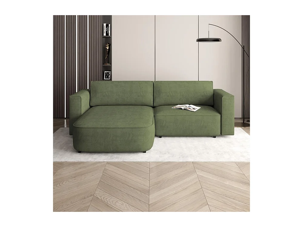 ECKSCHLAFSOFA Carlos grün
