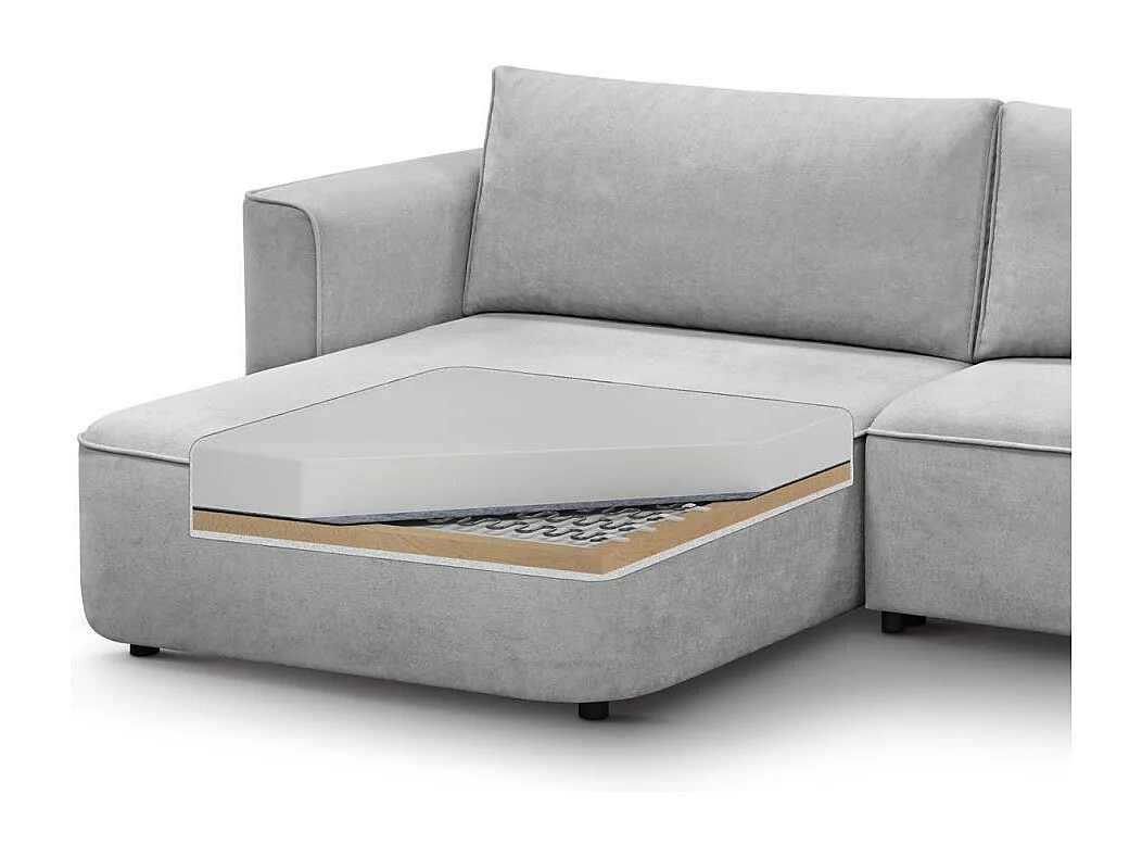 ECKSCHLAFSOFA Carlos grün