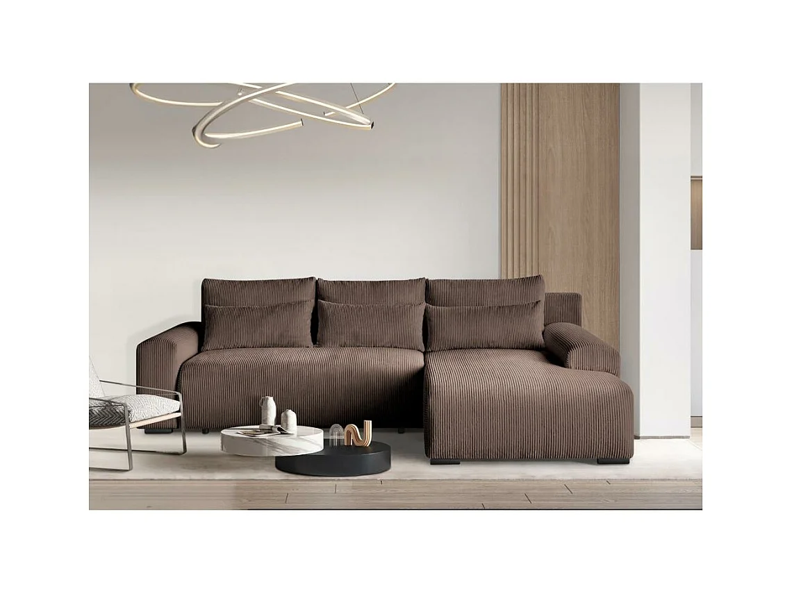 ECKSCHLAFSOFA Benny braun rechts