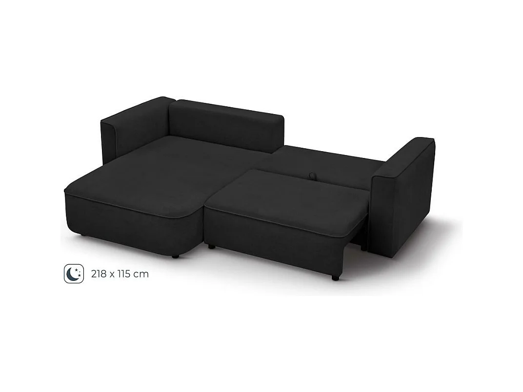 ECKSCHLAFSOFA Carlos schwarz