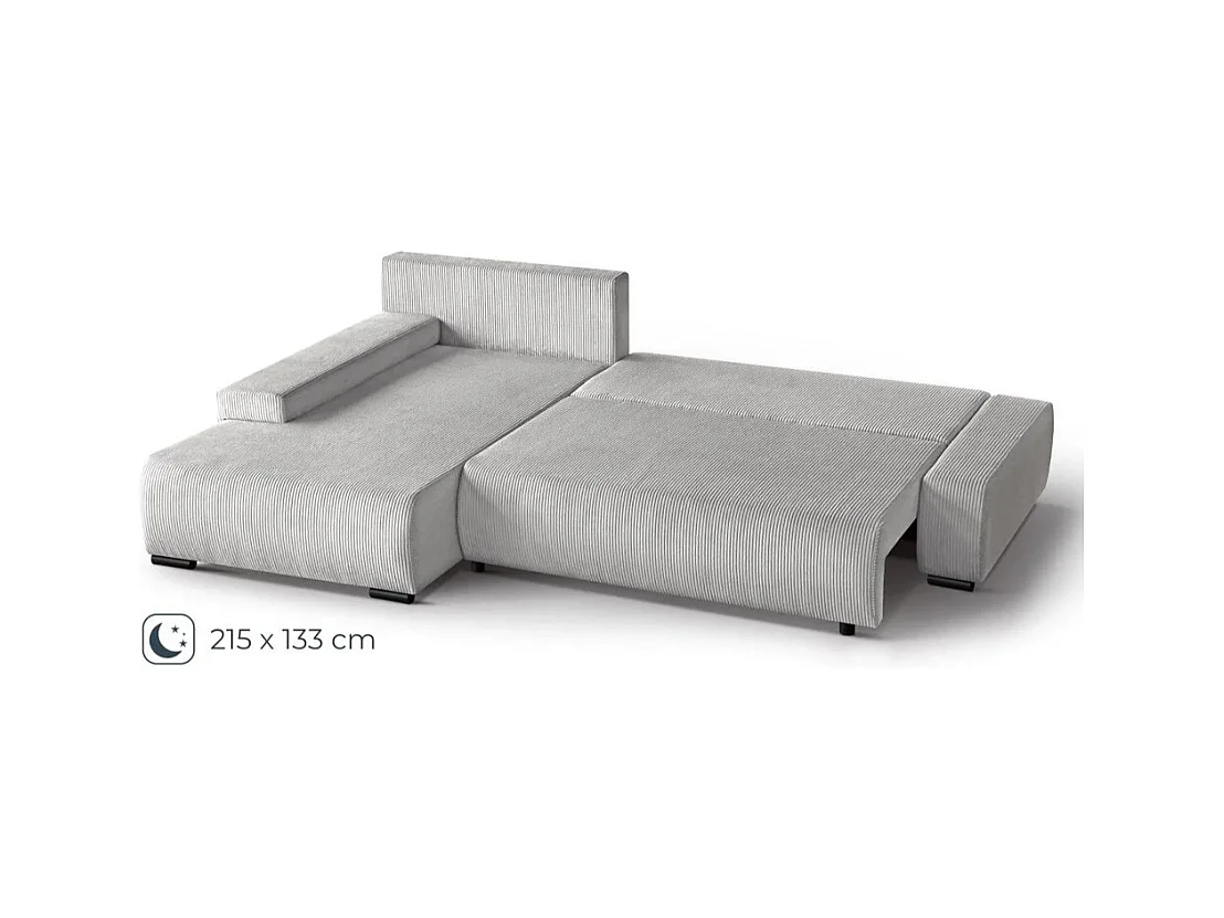 ECKSCHLAFSOFA Draco L Beige